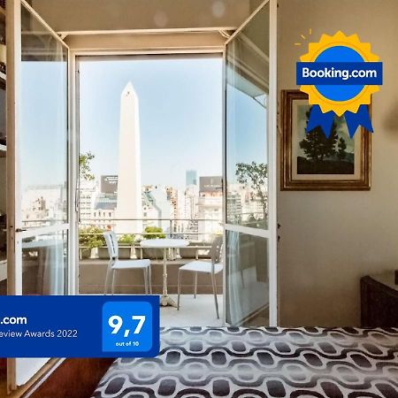 Ferienwohnung Penthouse Frente Al Obelisco Con Terraza Buenos Aires Exterior foto
